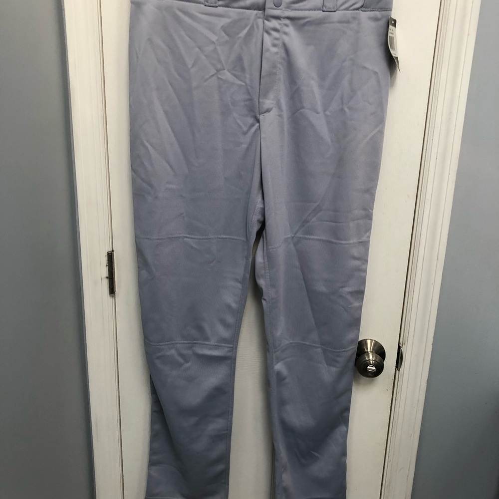 Wilson Adult Mens Grey MLB Baseball Pants Large New with Tags
